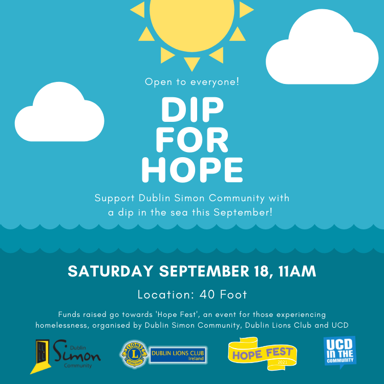 Dip for Hope event